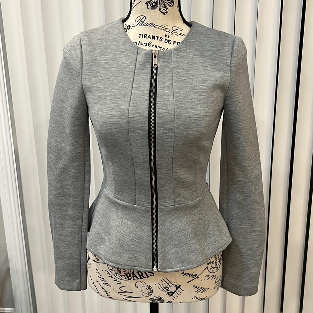 Peplum jacket